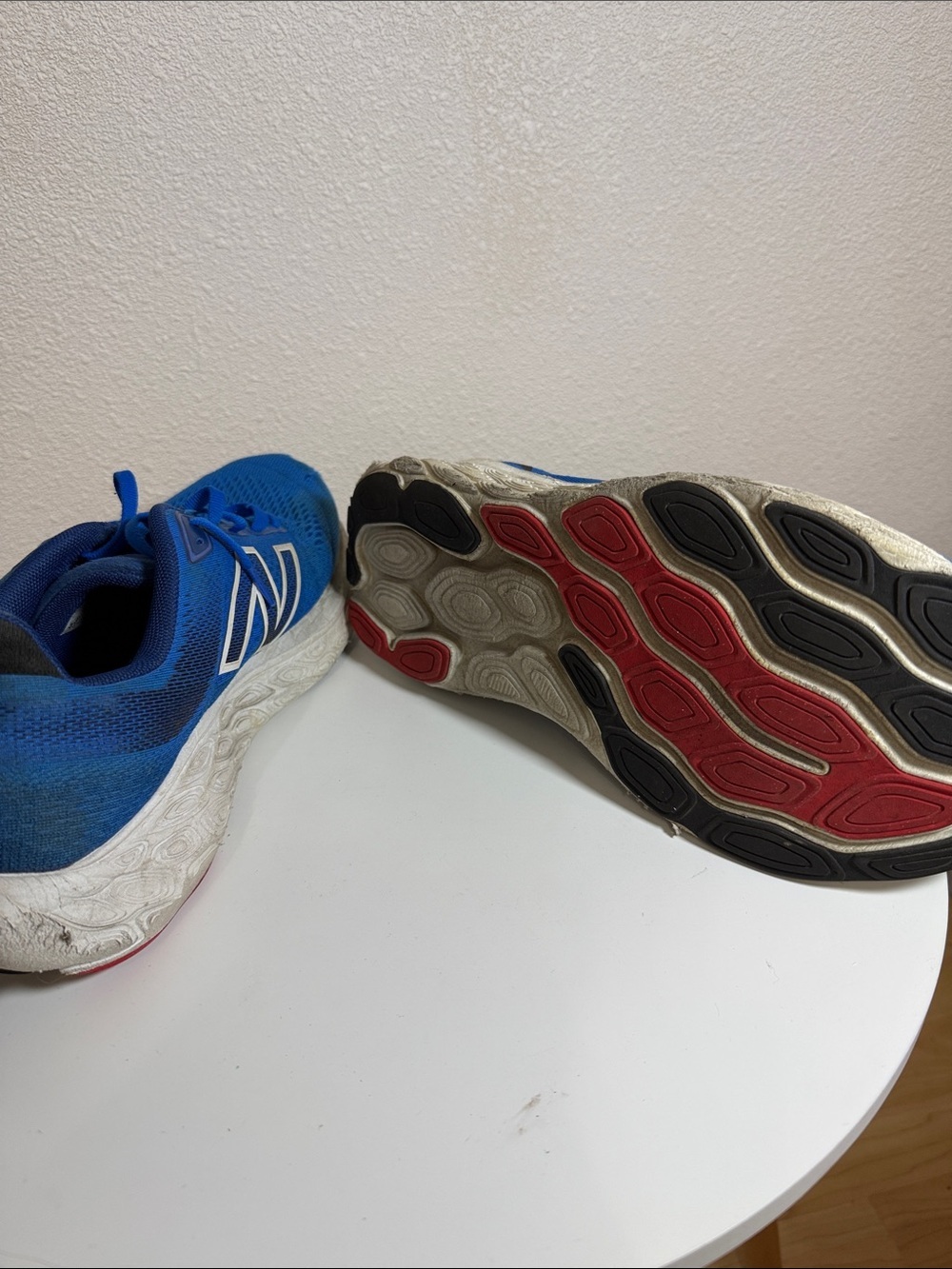 New Balance Bright Blue Men's Athletic Running Sneakers - Picture 9 of 11